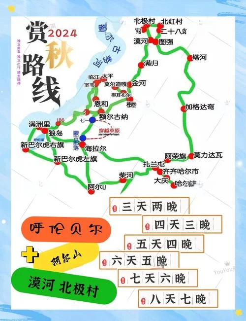 呼伦贝尔5日游路线图_1