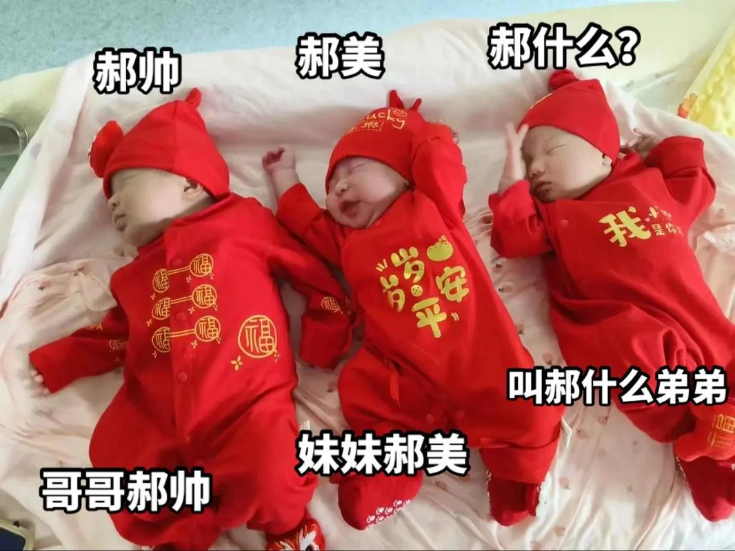 三胞胎起名字都是女孩-三胎全是女宝