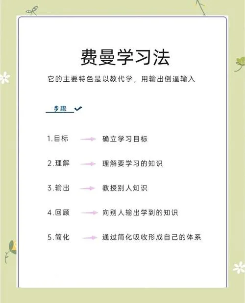 费曼学习法出自哪里_1