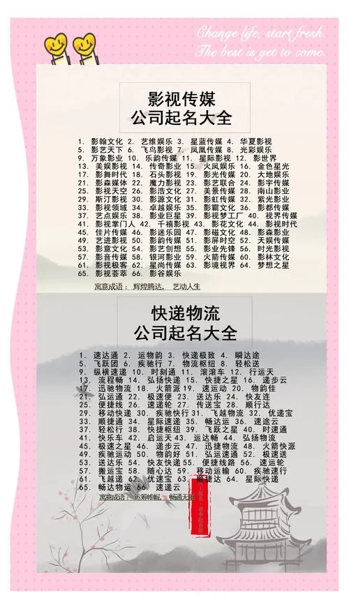 电子有限公司 起名 免费_1