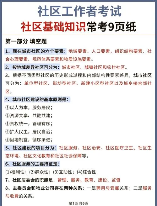 社区报考条件-社区报考要求