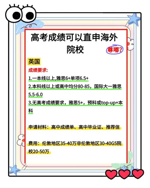 高考后想申请国外留学-高考后出国留学
