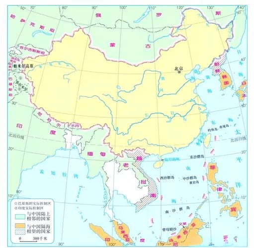 中国领土东西距离约多少公里_1