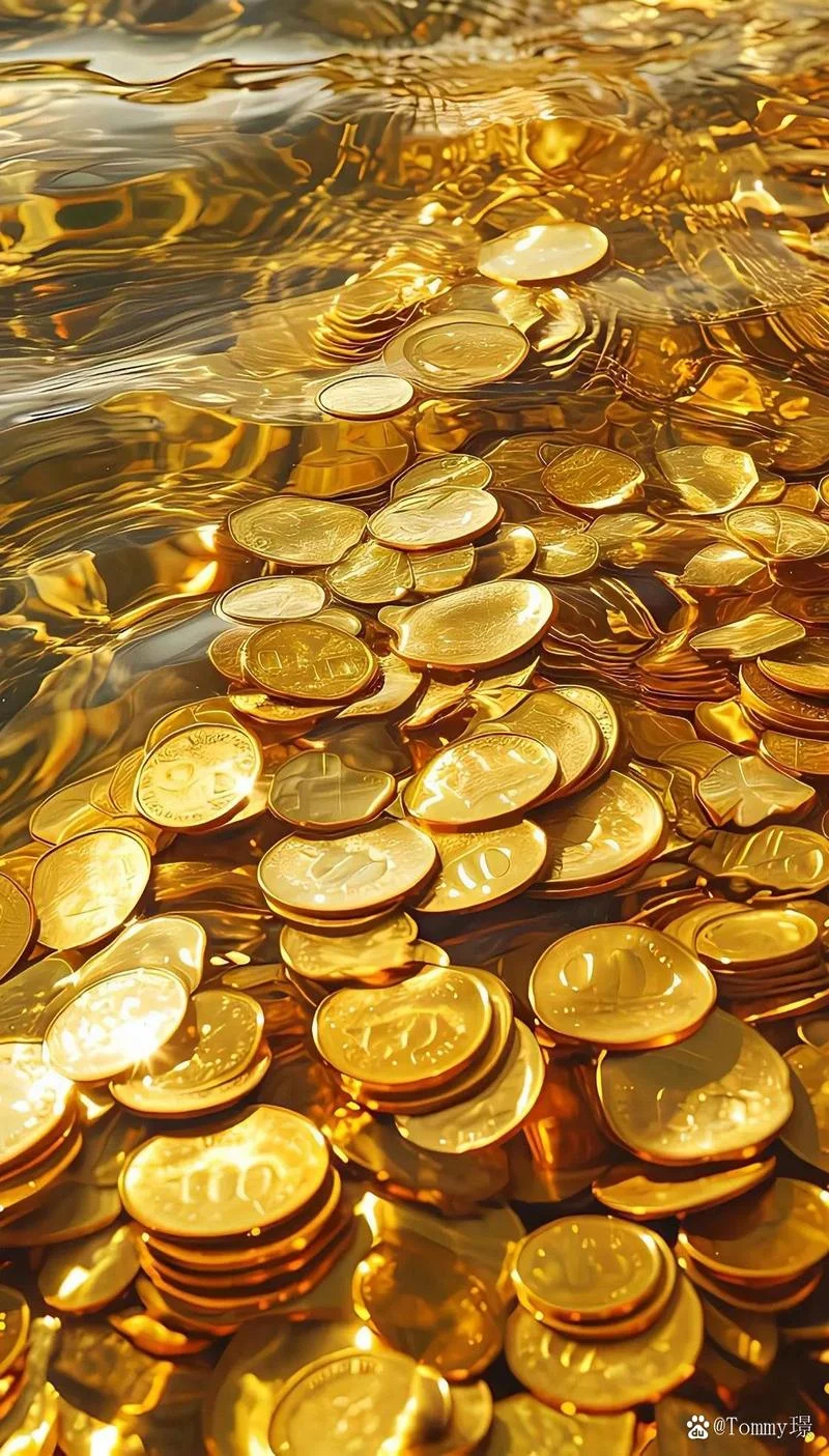 梦见在水里摸了很多金银财宝_2