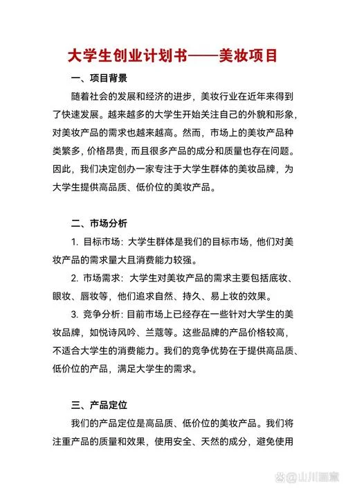 新型大学生创业项目_2