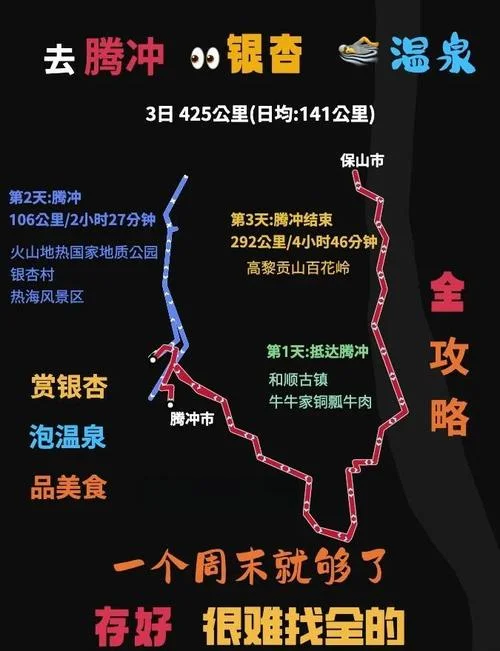 腾冲旅游五日游线路_1