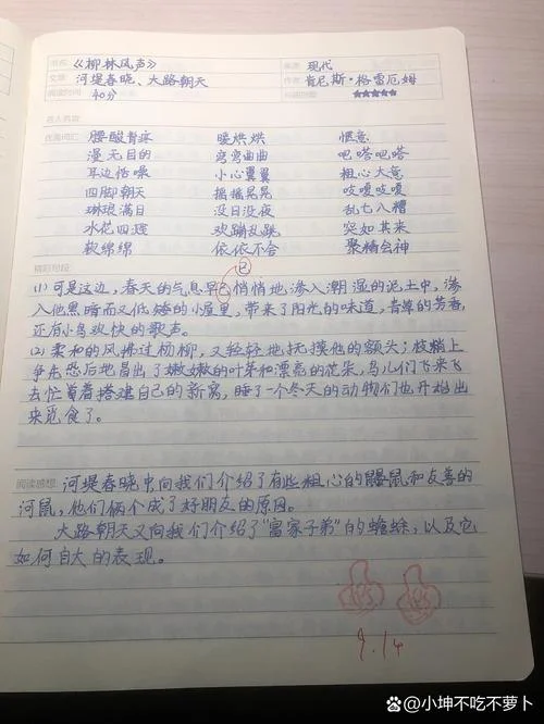 柳林风声第八章读后感-读后感改写建议