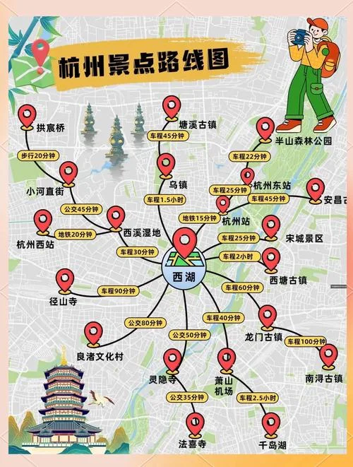 杭州旅游3日攻略三天_1