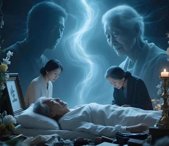 梦见去世的亲人托梦_1