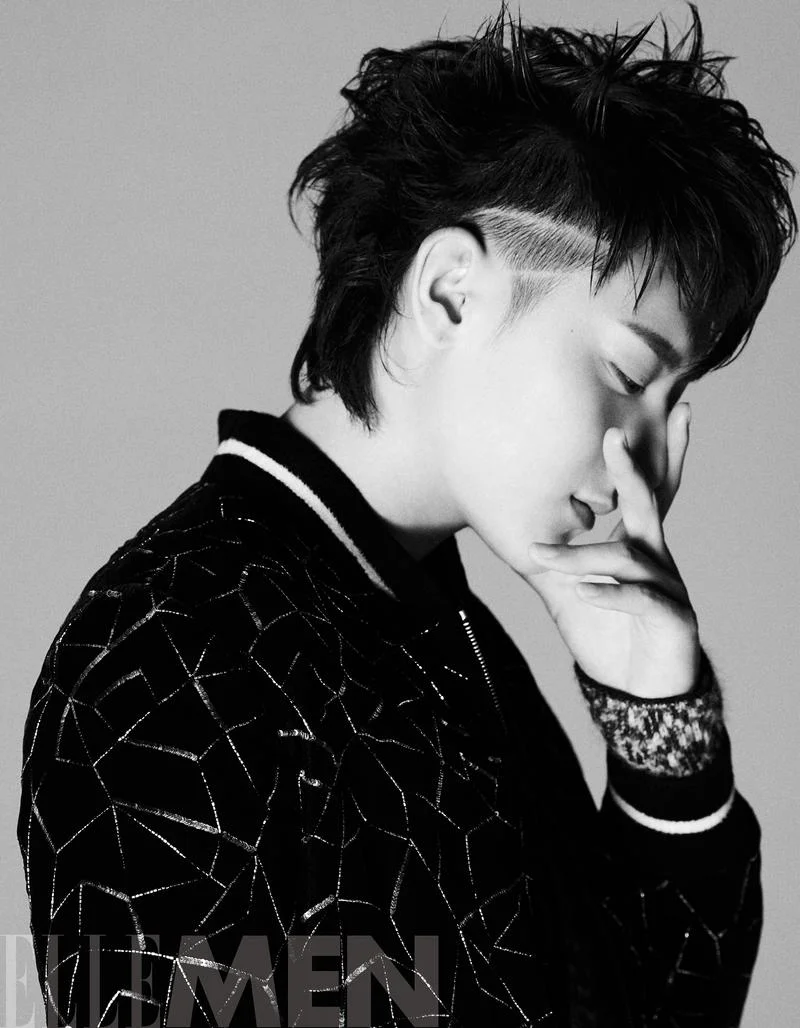 qq头像男生黑白黄子韬_1