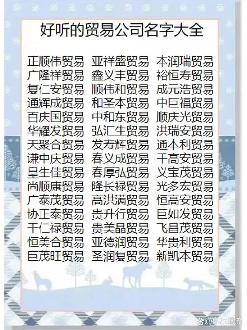 商贸公司起名用懿-商贸公司取名宜用懿