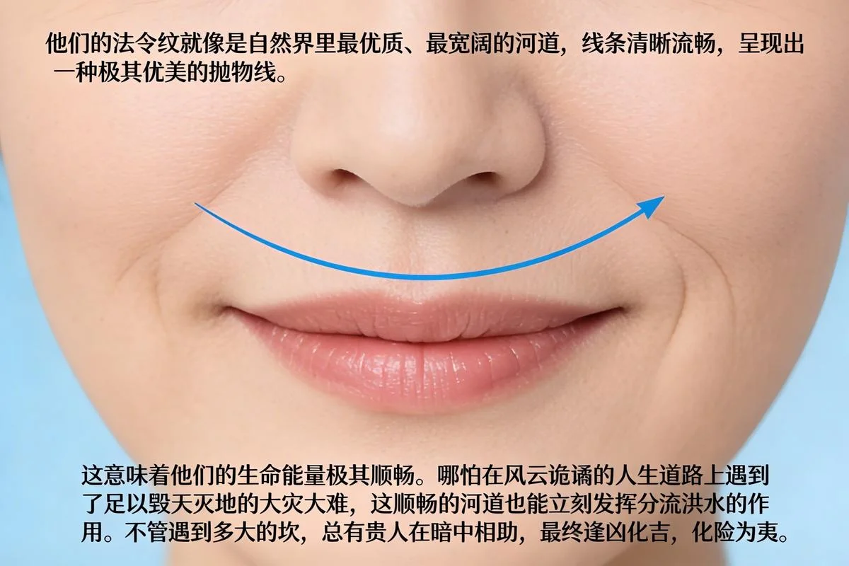 有法令纹的面相女-法令纹女面相
