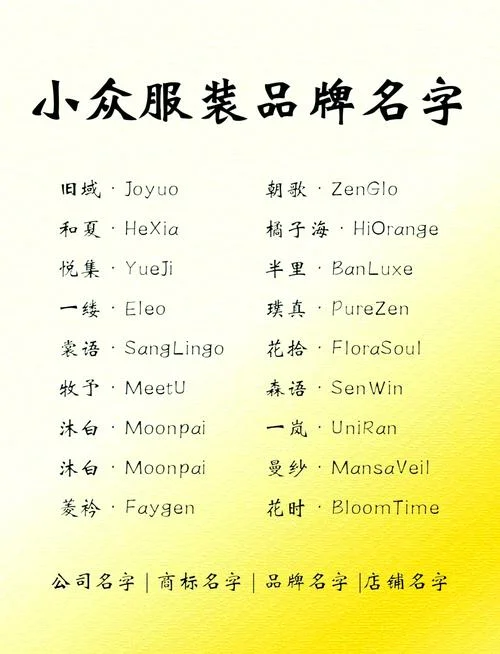 服装店起名字年轻高端_2