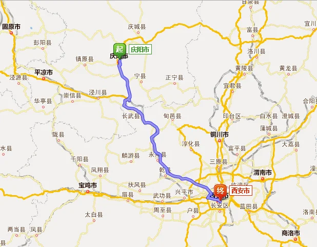 广东到西安多少公里_1