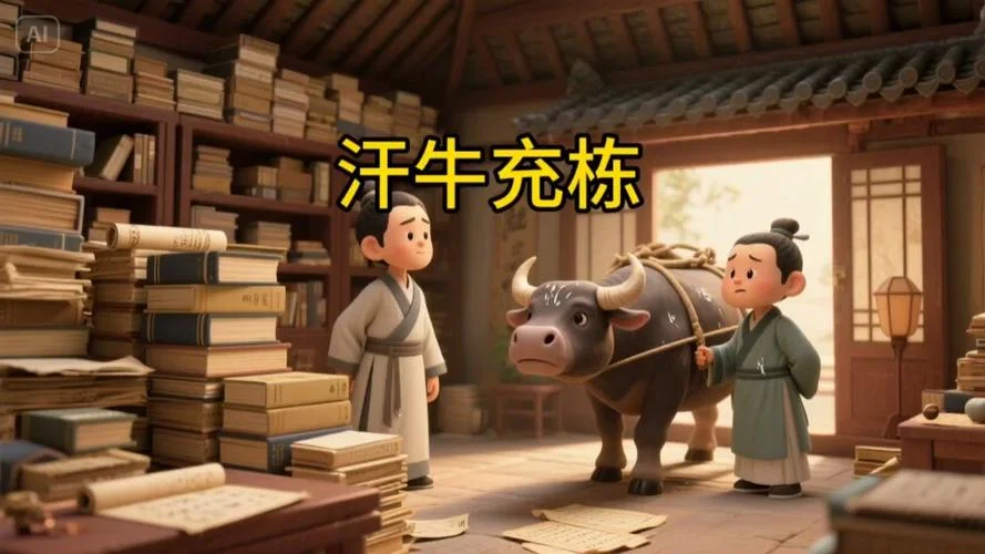 汗牛充栋意思及出处_2
