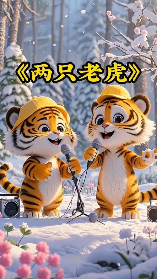 梦到有两只老虎要吃我_2
