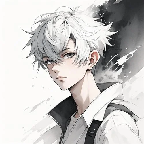 qq动漫头像男生二次元_1