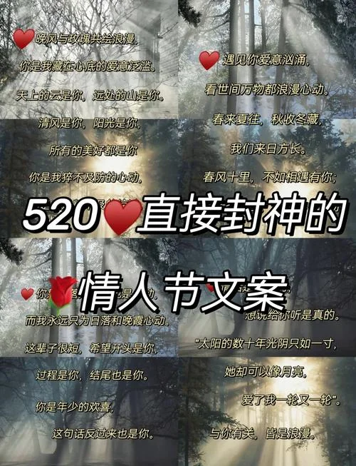 情话浪漫文案_2