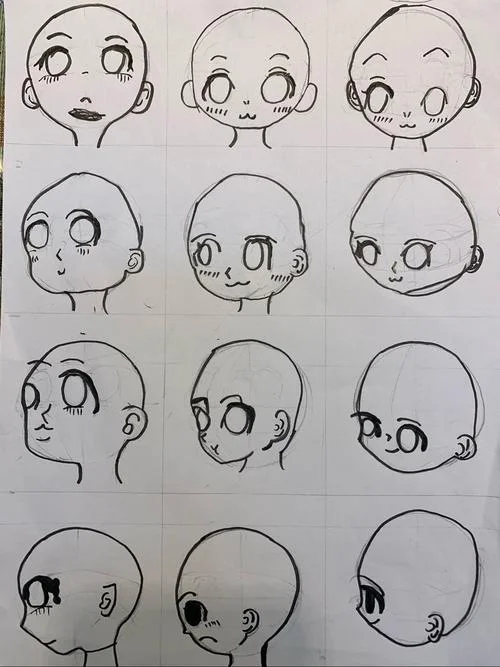 人的面部怎么画-面部画法指南