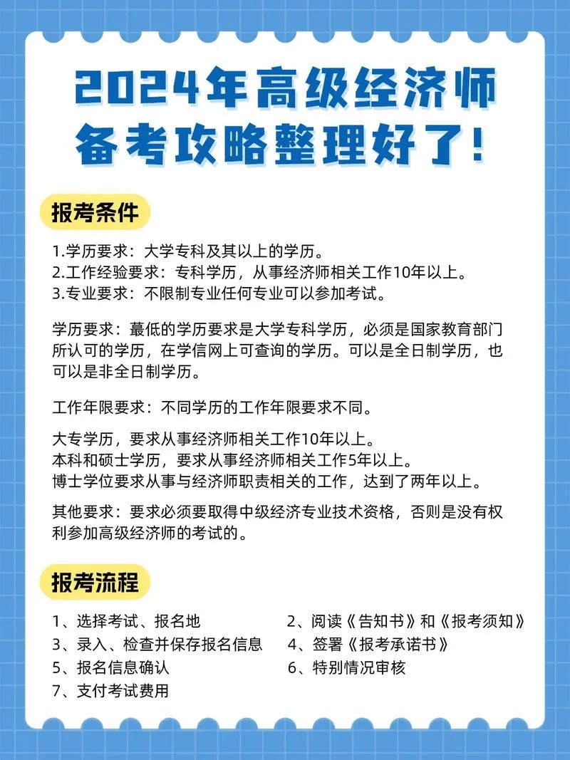 2021高级经济师报考条件_1