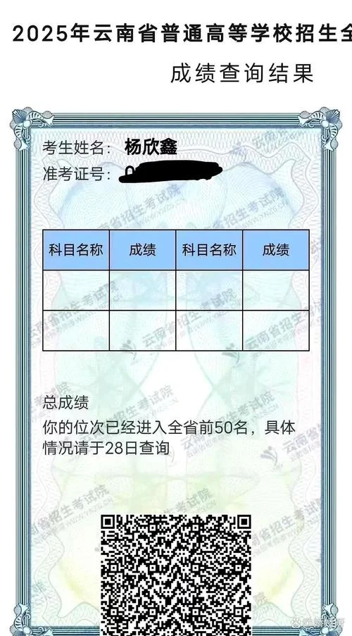 云南省高考什么时候可以查成绩_1
