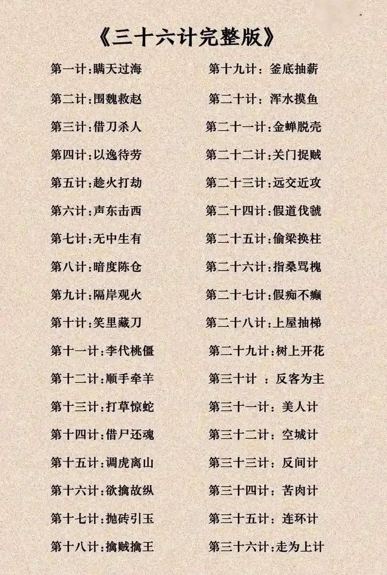 三十六计全文作者是谁_1
