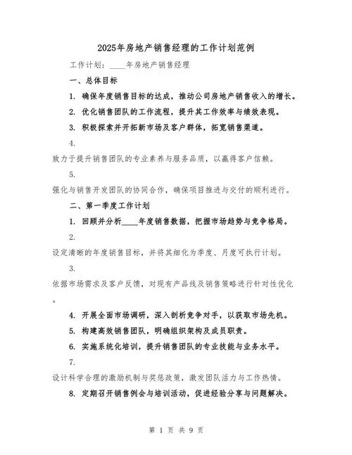 地产项目策划管理办法_1