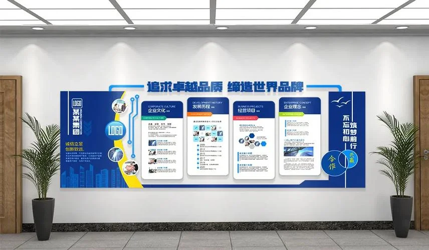 企业发展历史墙-企业发展历程展示