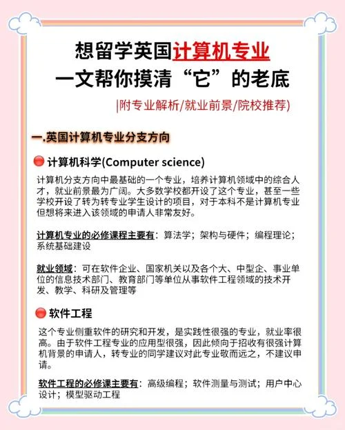 想去英国留学读研计算机专业-英国计算机硕士
