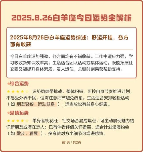 白羊座男运势今日运势_1