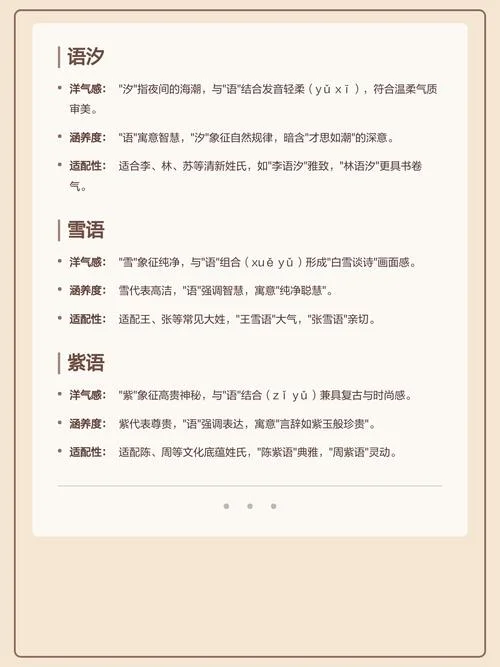 女孩起名带语字好不好_1
