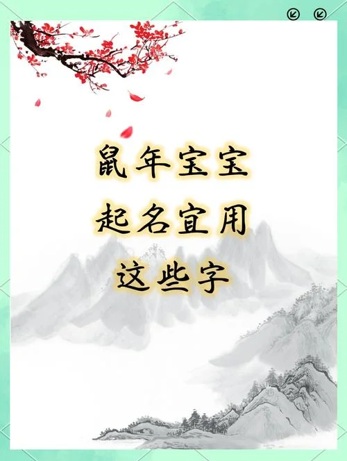 鼠宝宝起名宜字大全_1