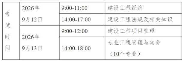 一级建造师报名与考试时间_1