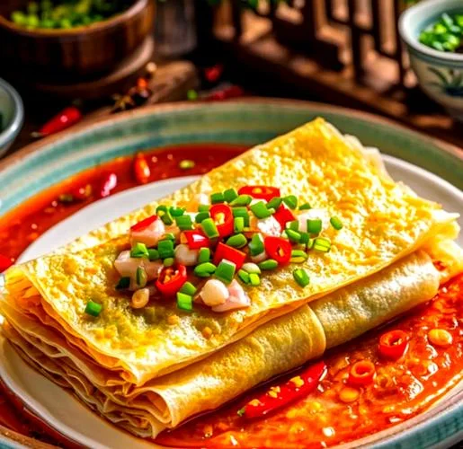 湖北的豆皮怎么做好吃-湖北豆皮美味做法