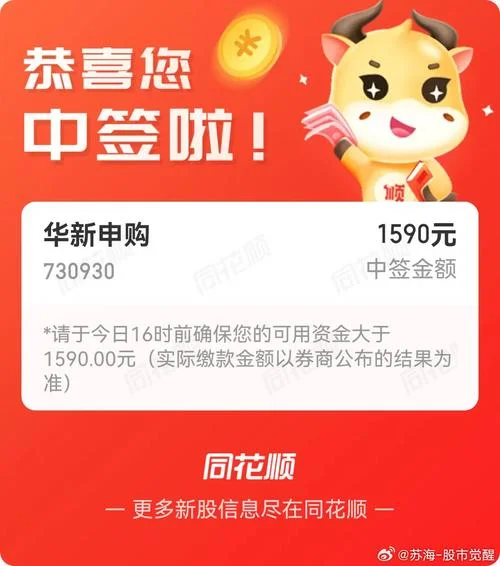 申购新股中签号在哪查_2
