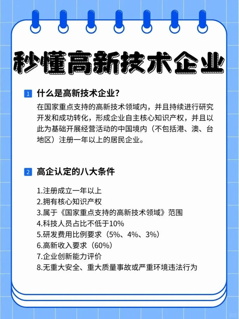 高新技术企业项目申报条件_1