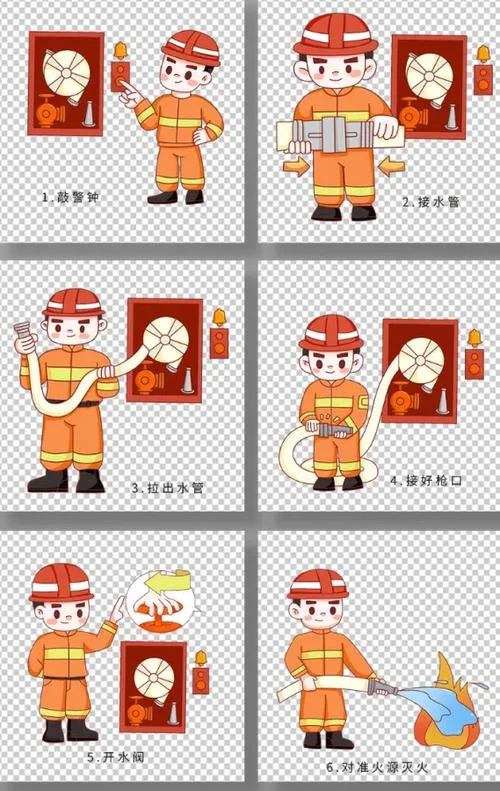 消防栓简笔画马克笔_2