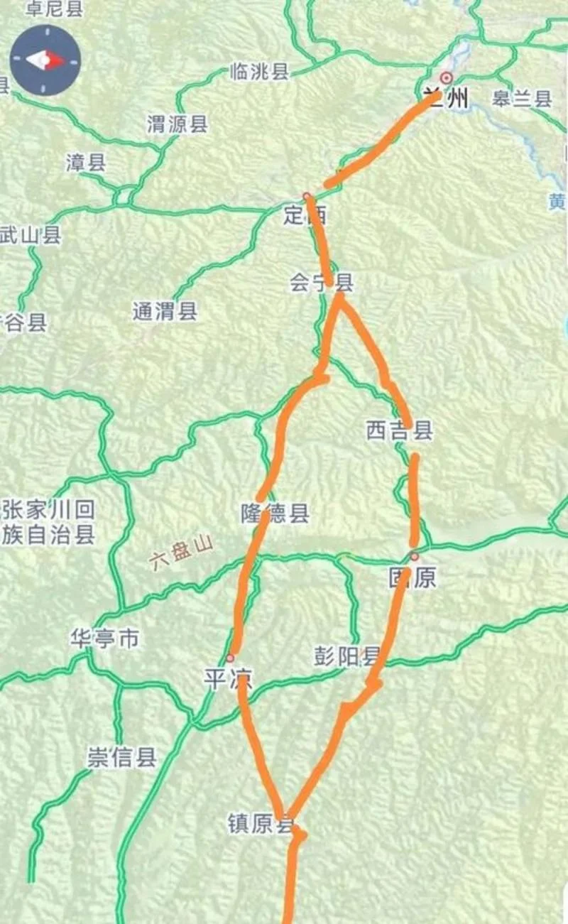 兰州到庆阳多少公里路_2