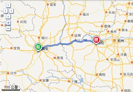 广州到西安多少公里路_1