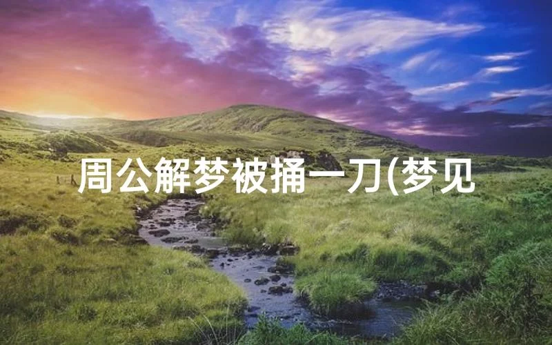 周公解梦梦见杀人没死_2