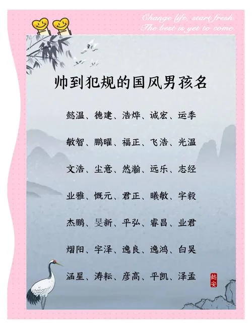 男孩名字出自古典诗书_2