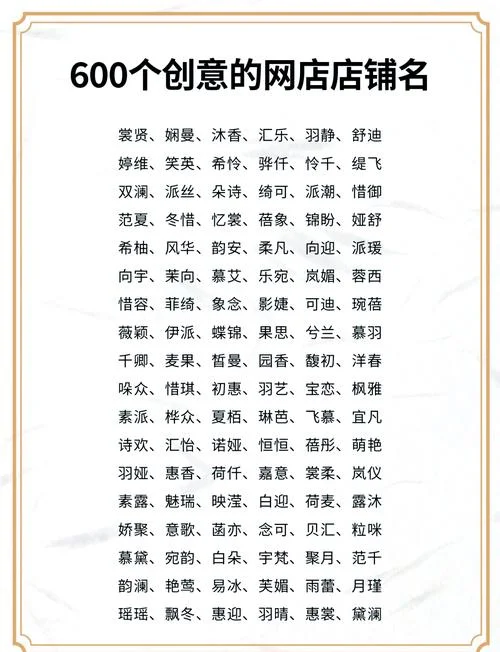 给安利微店起名字_1