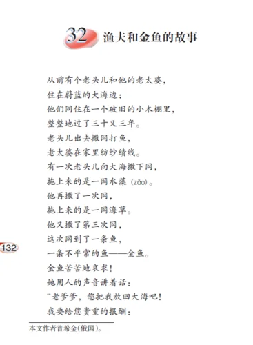 读渔夫和金鱼的故事感悟_1