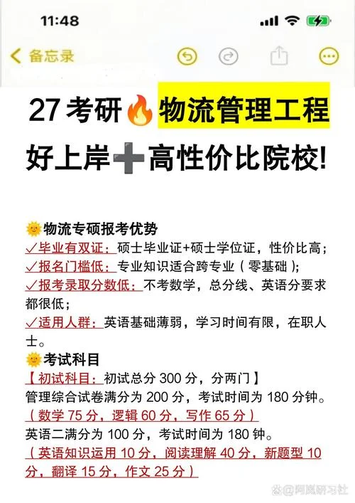 本科物流管理专业考研考什么专业_2
