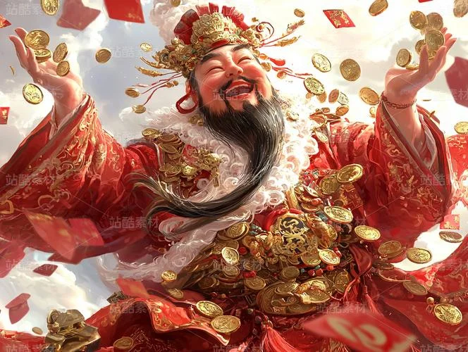 梦到财神爷脸是红的_2