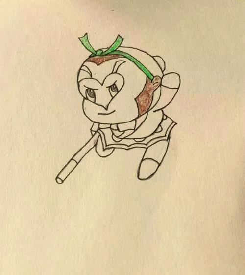 孙悟空大圣归来怎么画_1