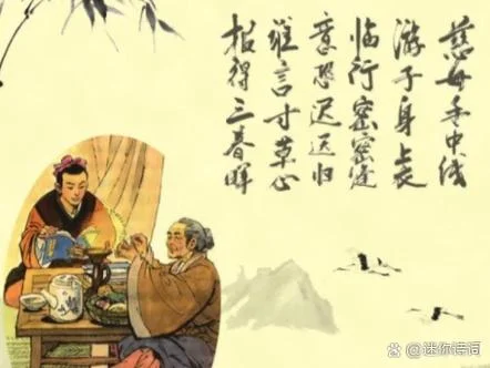 慈母手中线游子身上衣的作者是谁_1