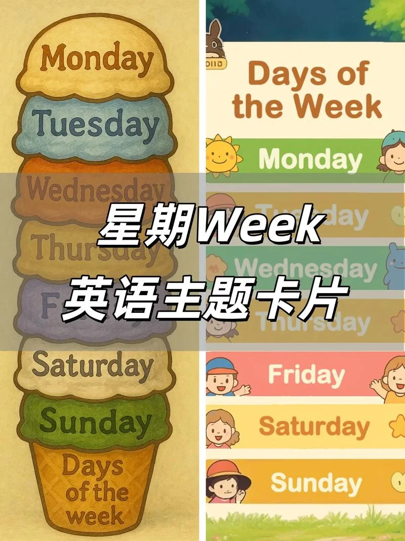 周一至周日的英语单词怎么写_1