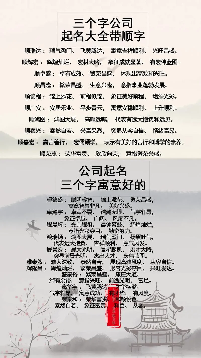 电子公司起名大全最新_1