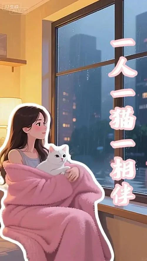 一人一猫一世界的说说_2